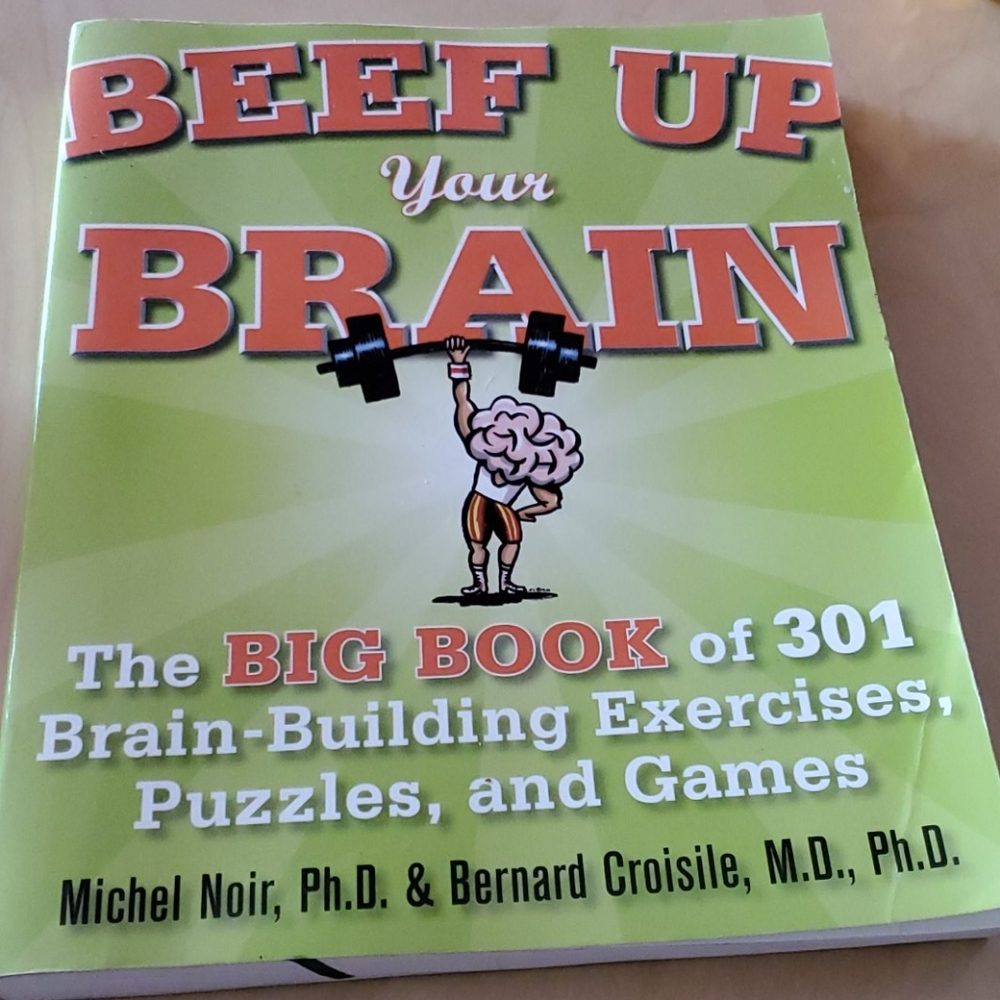 Beef Up Your Brain Book - Green Cover